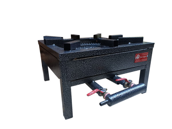 اجاق گاز پروفیلی سایز 45*45 دو شعله - تصویر 8