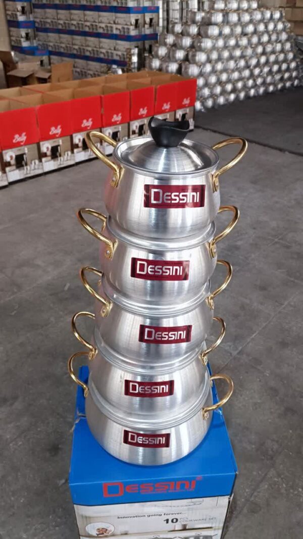 سرویس قابلمه 10 پارچه دسینی روحی - تصویر 2