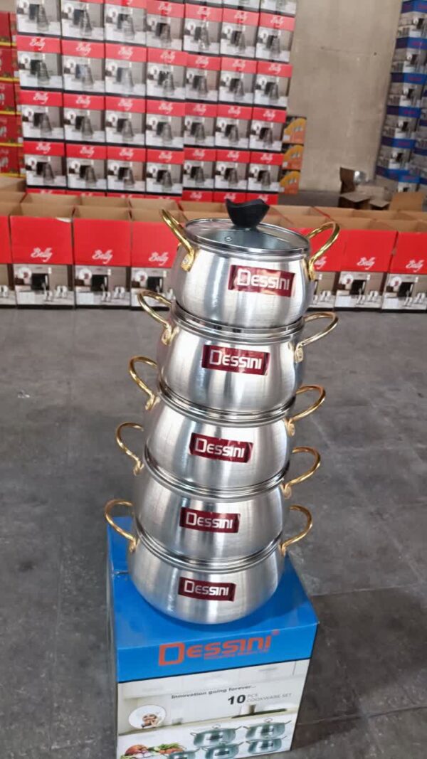 سرویس قابلمه 10 پارچه دسینی روحی - تصویر 4