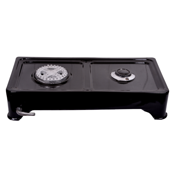 اجاق گاز رومیزی دو شعله لعاب پولاد - تصویر 5