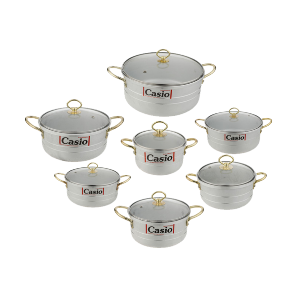 سرویس قابلمه ۱۴ پارچه کاسیو - تصویر 3