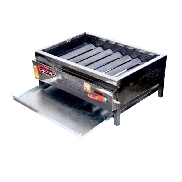 کباب پزگازی خانگی 50 سانت مدل پولاد - تصویر 2