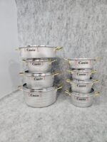 سرویس قابلمه ۱۴ پارچه کاسیو مدل گلدانی