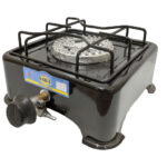 اجاق گاز رومیزی تک شعله پولاد بدنه لعاب - تصویر 2