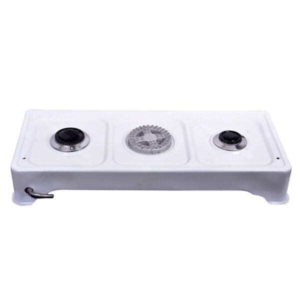 اجاق گاز رومیزی سه شعله پولاد بدنه لعاب - تصویر 4