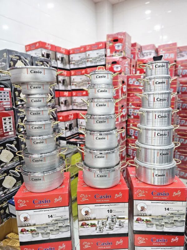 سرویس قابلمه ۱۴ پارچه کاسیو - تصویر 8