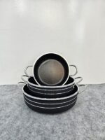 سرویس سه تابه سایز بزرگ گرانیتی مارک اپادانا - تصویر 2