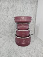 سرویس قابلمه ۷ پارچه کلاسیک فوق ضخیم برند معتبرهلنا - تصویر 2