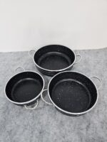 سرویس سه تابه سایز بزرگ گرانیتی مارک اپادانا - تصویر 5