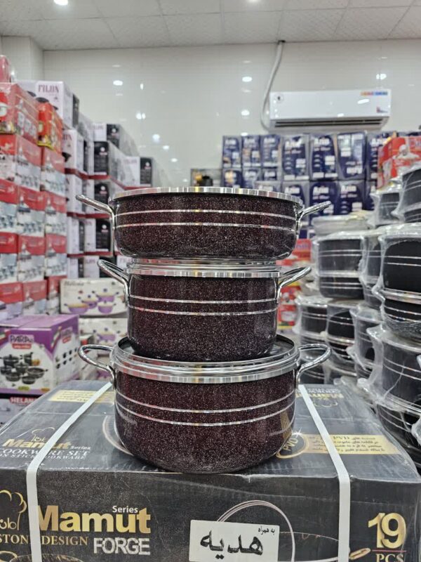 سرویس قابلمه تابه ۵ پارچه برند اپادانا - تصویر 2