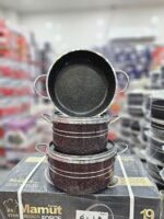 سرویس قابلمه تابه ۵ پارچه برند اپادانا - تصویر 3