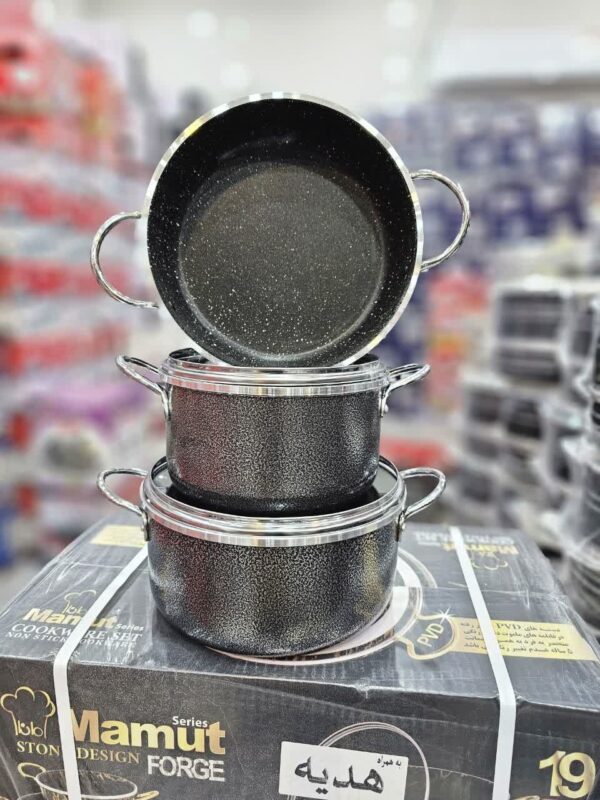 سرویس قابلمه تابه ۵ پارچه برند اپادانا - تصویر 6