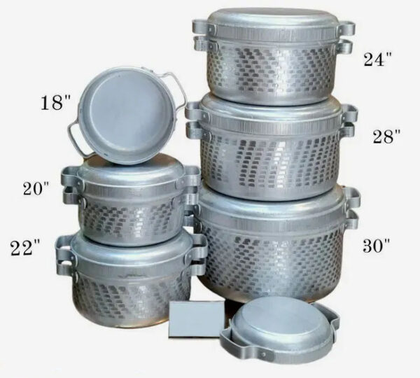 سرویس قابلمه 12 پارچه روحی مدل کماج عربی - تصویر 2