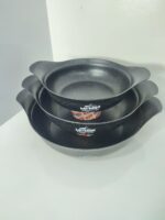 سرویس سه تابه گرانیتی چدن بزرگ برند مهیا مهر - تصویر 4