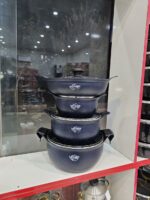 سرویس قابلمه10 پارچه چدن گرانیت برند مهیا مهر - تصویر 5