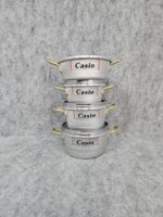 سرویس قابلمه دانشجوی 7 پارچه گلدونی کاسیو