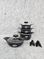 سرویس قابلمه 10پارچه دانشجویی چدن فورج مهیامهر