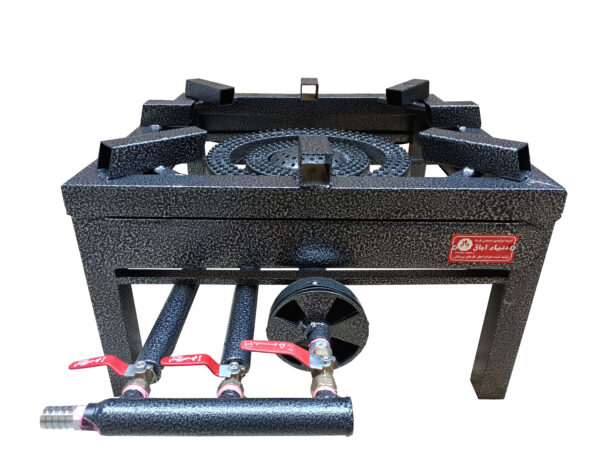 اجاق گاز پروفیلی سایز 60*60 سه شعله کوره دار - تصویر 7