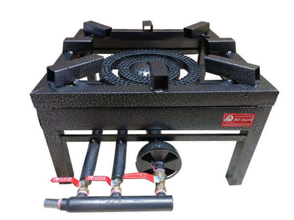 اجاق گاز پروفیلی سایز 60*60 سه شعله کوره دار - تصویر 2