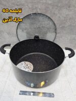 قابلمه تکی سایز 40 اذین درب پیرکس