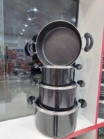 سرویس قابلمه 7 پارچه گرانیت مارک اذین - تصویر 2