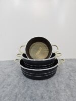 سرویس سه تابه بزرگ دسته فلزی پرتوکالا - تصویر 4