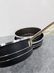 سرویس سه تابه بزرگ دسته فلزی پرتوکالا - تصویر 8