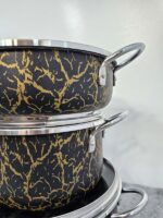 سرویس قابلمه تابه ۵ پارچه ماربل برند اپادانا - تصویر 3