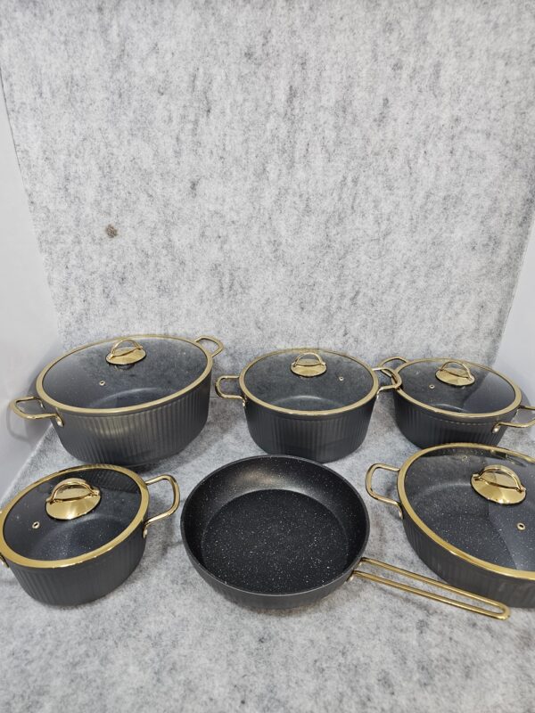 سرویس قابلمه 11 پارچه KPZ کی زد پی مدل آلما - تصویر 2