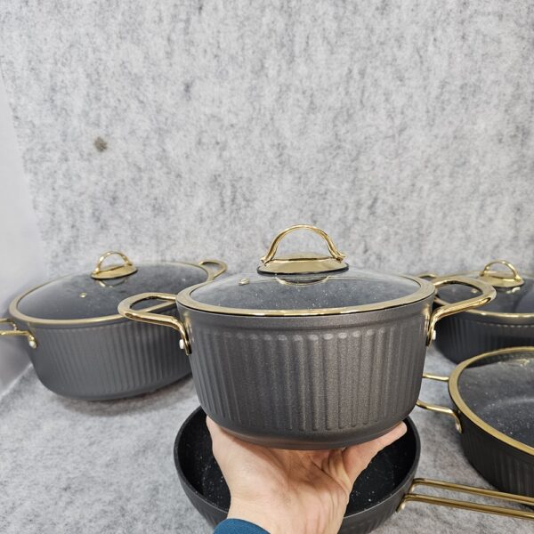 سرویس قابلمه 11 پارچه KPZ کی زد پی مدل آلما - تصویر 4