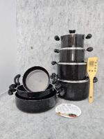 سرویس قابلمه 12 پارچه درجه یک اذین مدل کلاسیک - تصویر 2