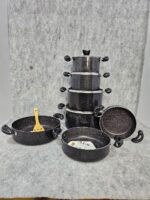 سرویس قابلمه 12 پارچه درجه یک اذین مدل کلاسیک - تصویر 3