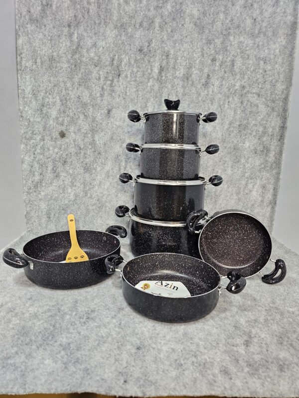 سرویس قابلمه 12 پارچه درجه یک اذین مدل کلاسیک - تصویر 3