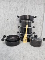 سرویس قابلمه 12 پارچه درجه یک اذین مدل کلاسیک - تصویر 4