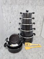 سرویس قابلمه 15 پارچه درجه یک اذین مدل کلاسیک - تصویر 3