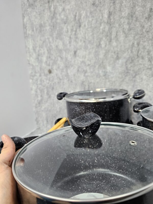 سرویس قابلمه 12 پارچه درجه یک اذین مدل کلاسیک - تصویر 9