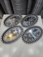 ست دیس ماهی خوری 4عددی استیل - تصویر 2
