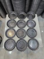 ست سینی سبزی خوری 12عددی استیل - تصویر 3