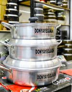 سرویس 3 تابه روحی همراه با درب جنس درجه یک - تصویر 5